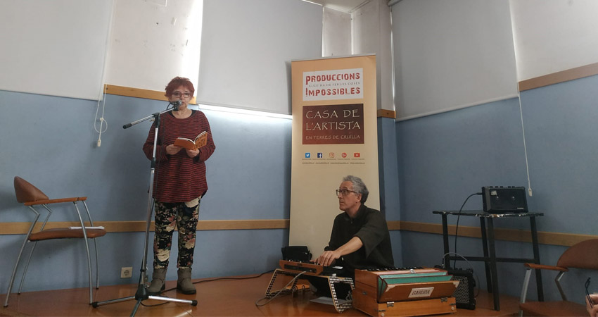 Carmen Borja.Presentación del libro Mudança Endins de Cèlia Sànchez-Mústich