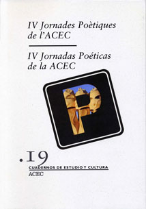 IV Jornadas Poéticas de la ACEC