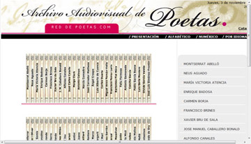 Archivo Audiovisual de Poetas